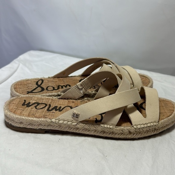 Sam Edelman Averie Multi Strap Leather Espadrille, 9M - Picture 3 of 7